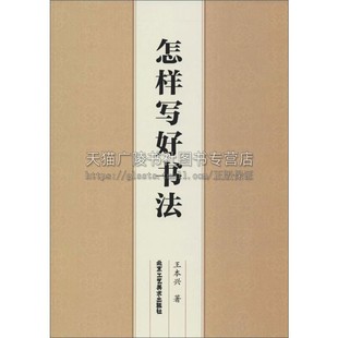 初学者参考书籍 怎样写好书法 王本兴著 毛笔字练习创作汉字法帖临摹鉴赏零基础毛笔书法技法教程 北京工艺美术