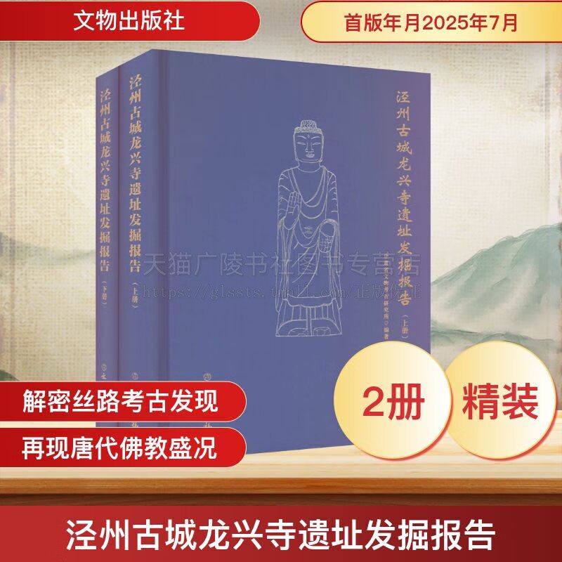 泾州古城龙兴寺遗址发掘报告(上下册) 甘肃省文物考古研究所 编著 丝绸之路考古 文物考古研究 唐代佛教文化研究书籍 文物出版社