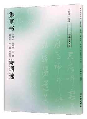 集草书毛泽东 周恩来 朱德 董必武 陈毅 叶剑英诗词选 中国现代法书名家作品集 自学临摹范本字碑帖艺术收藏鉴赏书籍 文物出版社