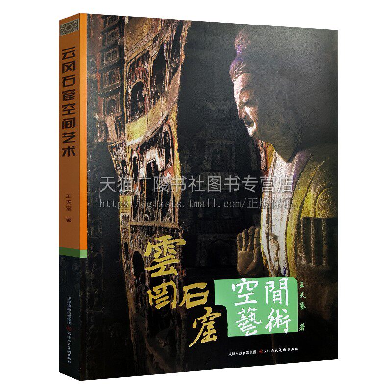 云冈石窟空间艺术 中国传统文化佛教历史装饰建筑雕塑艺术设计理念文学考古研究经典著作书籍 天津人民美术出版社