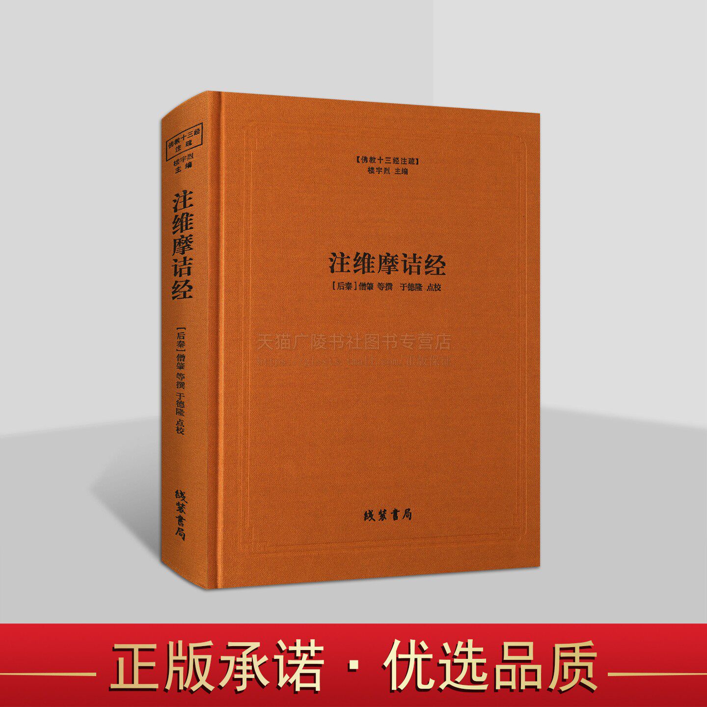 佛教十三经注疏注维摩诘经(后秦)僧肇等撰 楼宇烈 主编 佛教书籍 佛教图书佛教经典书籍 线装书局