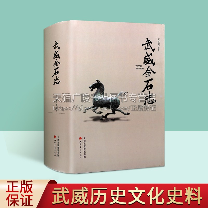 武威金石志 王其英编著 中国历史 中国通史 西北历史文化之城武威系中国古代河西四郡其一 武威史志 天津古籍出版社 书籍/杂志/报纸 书法/篆刻/字帖书籍 原图主图