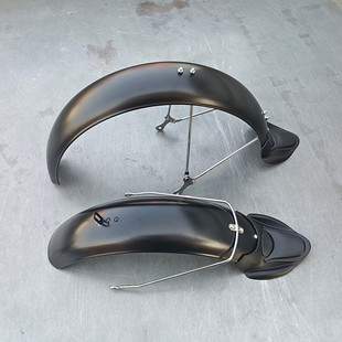 电动车300-10铁挡泥板电瓶车前后轮胎挡泥皮通用阻泥瓦烤漆加厚瓦