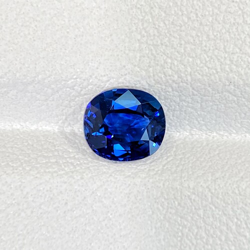 1.13ct 皇家蓝蓝宝石 裸石 戒面 GRC认证 干净玻璃体