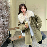 已出货主推秋冬新款中长款加厚派克服 8162p290k458 内里可脱卸,女装派克服,浙宝186,浙宝-网红风 已出货主推秋冬新款中长款加厚派克服 8162p290k458 内里可脱卸,女装派克服,浙宝186,浙宝-网红风