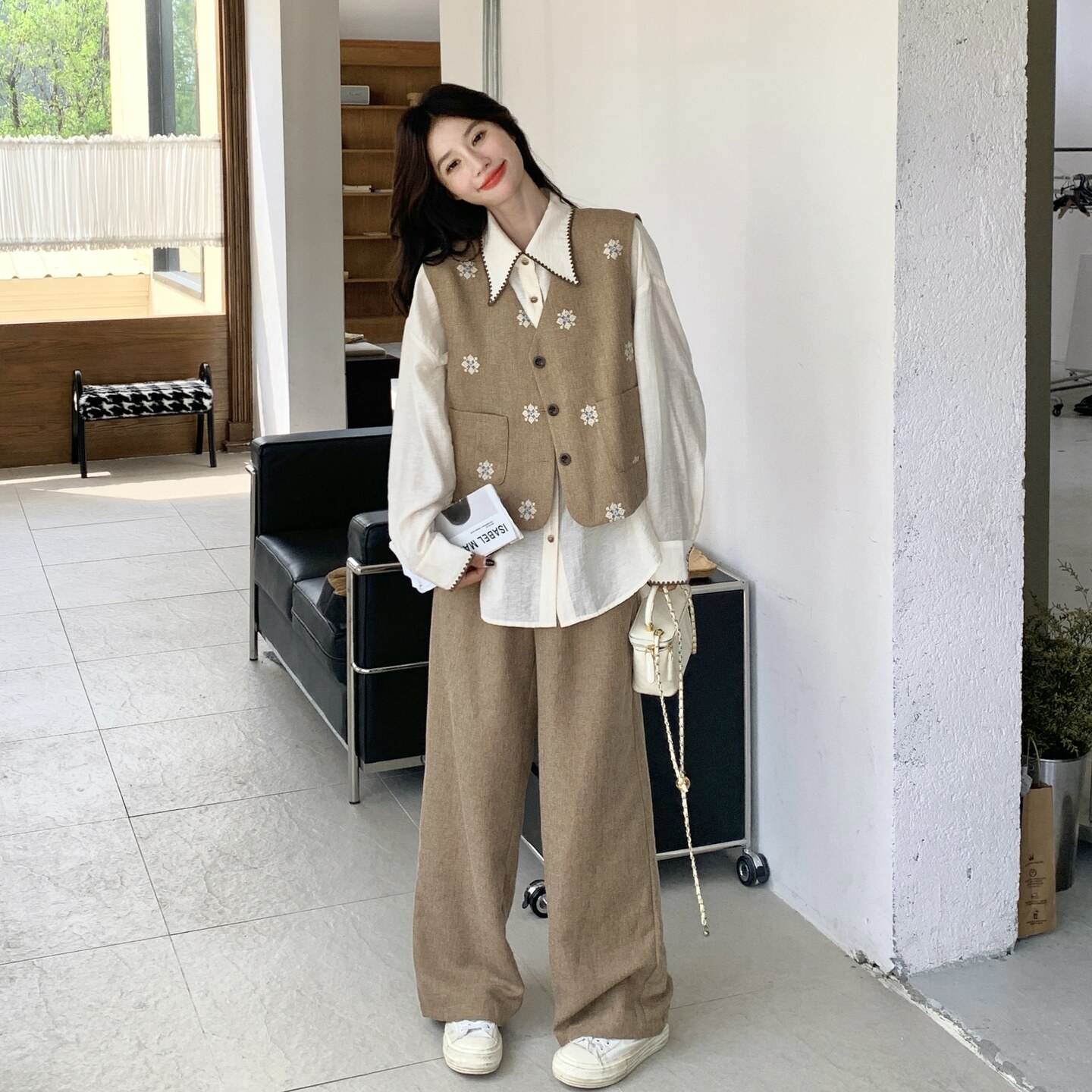 已出货春套装8128衬衫P100K158L两件套p165k248三件套P235k348,女装套装/套裙,2B186