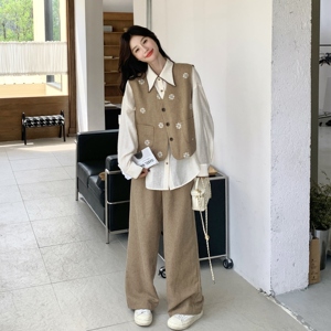 已出货春套装8128衬衫P100K158L两件套p165k248三件套P235k348图片