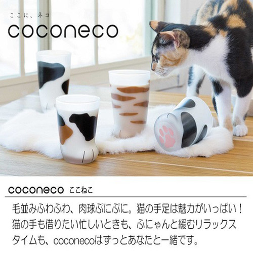 Aderia日本猫脚造型玻璃杯