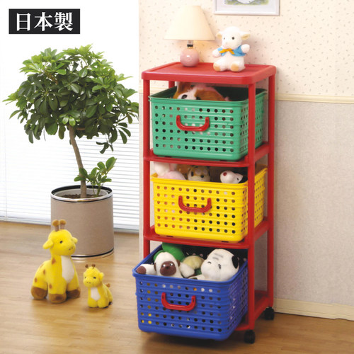 日本进口儿童玩具收纳架
