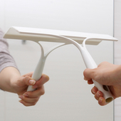 日本山崎浴室刮水器加长地刮擦窗神器家用卫生间地面刮地板玻璃刮