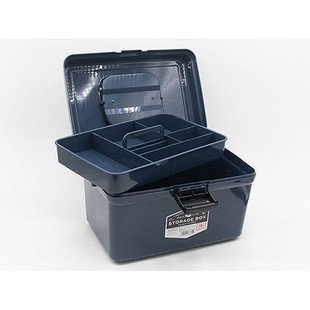 YAMADA医药箱大容量多功能分隔收纳箱家用便携工具箱收纳盒2层