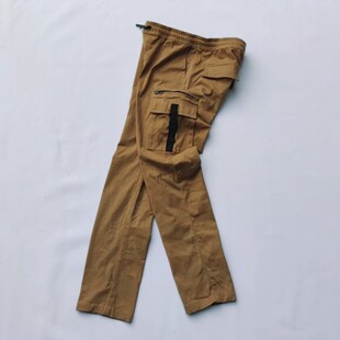 纯棉中大男童户外休闲工装 卫裤 裤 长裤 多口袋修身 外贸原单春秋新款