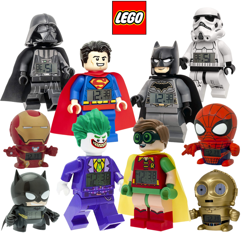 现货美国乐高lego蝙蝠侠发光闹表