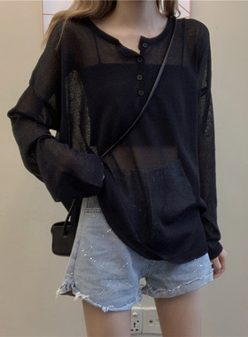 春季街舞长袖t恤女爵士舞服装透视演出服装跳舞上衣舞蹈练功服潮