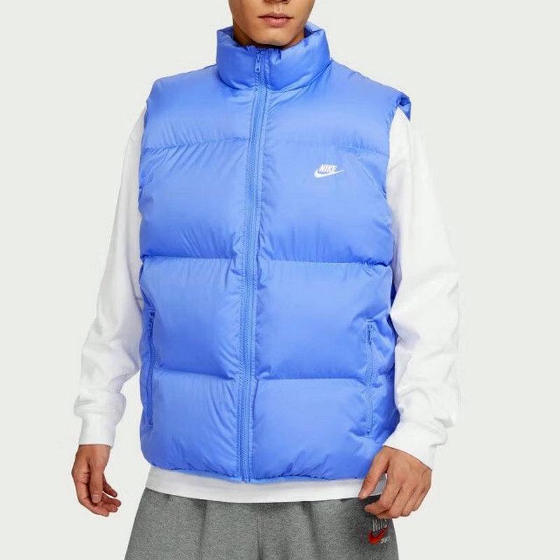 现货正品Nike耐克男子立领保暖运动休闲背心棉马甲FB7374-323 450