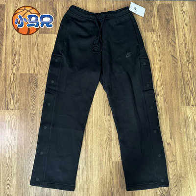 正品 Nike/耐克Tech男子运动休闲宽松版型排扣直筒长裤FB8015-010