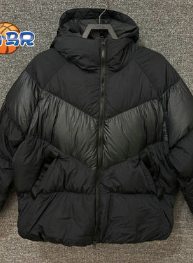 Nike耐克男子保暖防风休闲运动连帽羽绒面包服外套IB2961-010