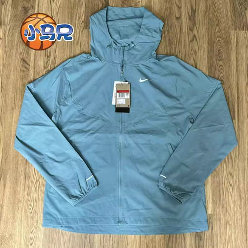 小马兄 Nike/耐克男子连帽跑步休闲运动薄款外套防晒衣FB7541-464