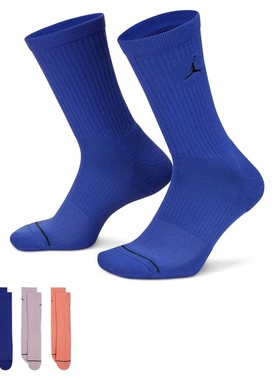 厚款AIR JORDAN男女速干吸汗高帮高筒毛巾底运动袜DX9632-906 923