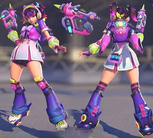 征集 守望先锋cos服 朱诺霓虹脉冲