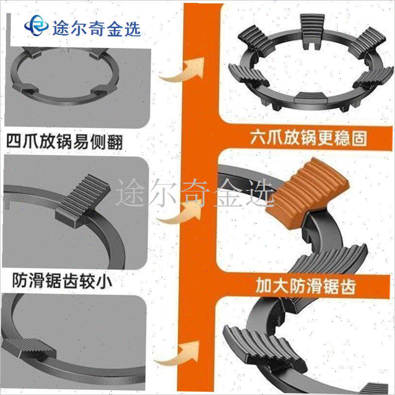 燃气灶防滑支架液化气灶台架拓垫适配华L帝老板方太万家乐煤气炉