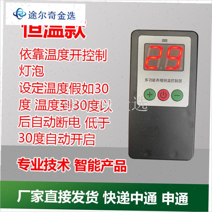 节能仔猪保温箱温控器恒温孵化箱开关芦丁鸡宠Q物鹌鹑乌龟取暖灯