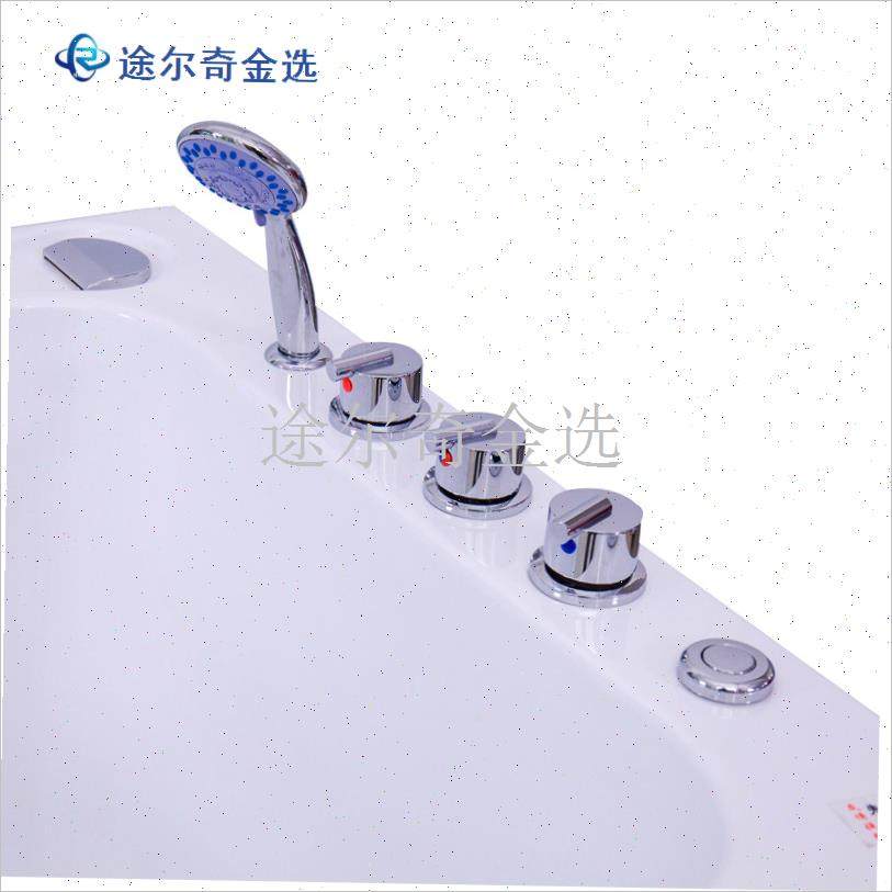 浴缸水龙头开f关婴儿游泳池配件五金三件套儿童浴澡盆冷热排水阀