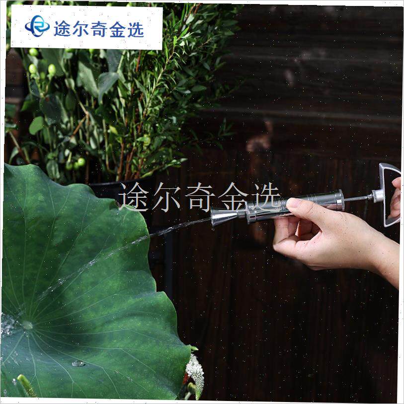日本进口石崎胜喷雾浇水荷花y注水器中式插花花器日式花道插花工