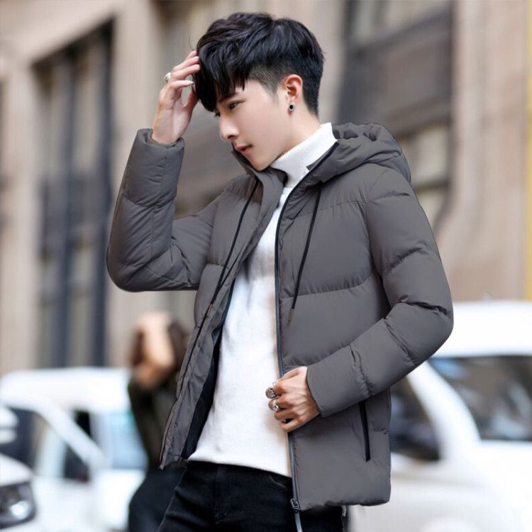 现货2021秋冬新款连帽棉袄韩版帅气冬装加厚保暖棉服棉衣MY9330,男装棉衣,星座1712-1