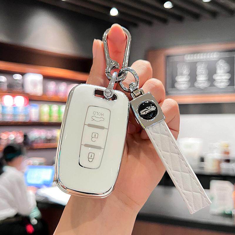 适用起亚智跑钥匙包11/12/14年老款K2福瑞迪K4狮跑K5车遥控壳套扣