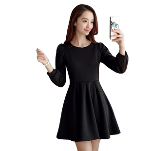 盈可人新款灯笼袖高腰遮肉显瘦新娘回门敬酒服大码礼服时尚连衣裙