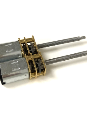 N20减速电机12V M3*34加长螺纹丝杆 N20 智能伸缩直流小马达 3V6V