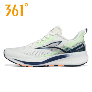 跑步鞋 男子弹力新款 2025夏季 男士 飞翼5.0男鞋 透气跑鞋 361度运动鞋