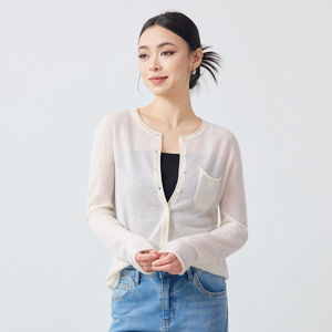 墨麦客2026春新款轻薄羊毛微透女