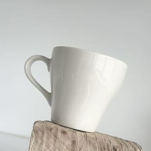 TUXTON陶瓷咖啡杯碟带把手家用办公室下午茶杯子高颜值马克杯