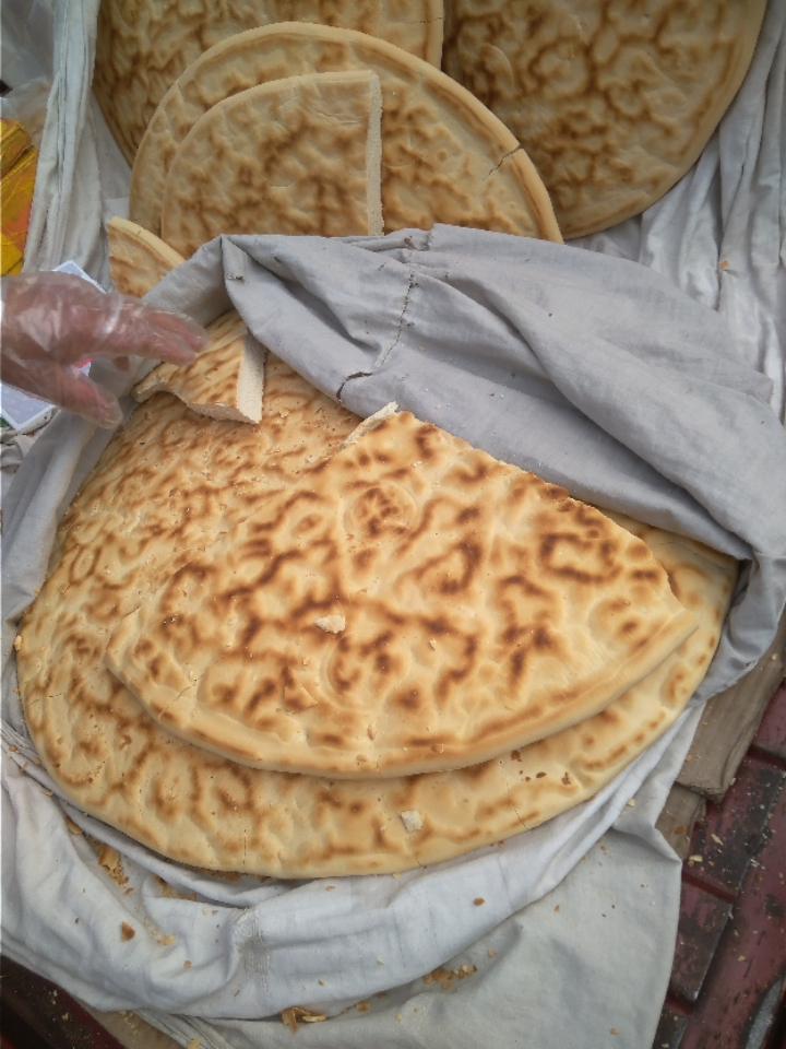 包邮山东淄博博山特产锅饼烩锅饼,500克一斤装