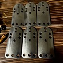 1000片大扎甲不锈钢盔甲甲片甲胄材料包明光铠甲配件札甲0.4mm厚