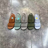 百搭舒适透气休闲编织纹塑料平底凉鞋 时尚 新款 小陈记外贸原单夏季