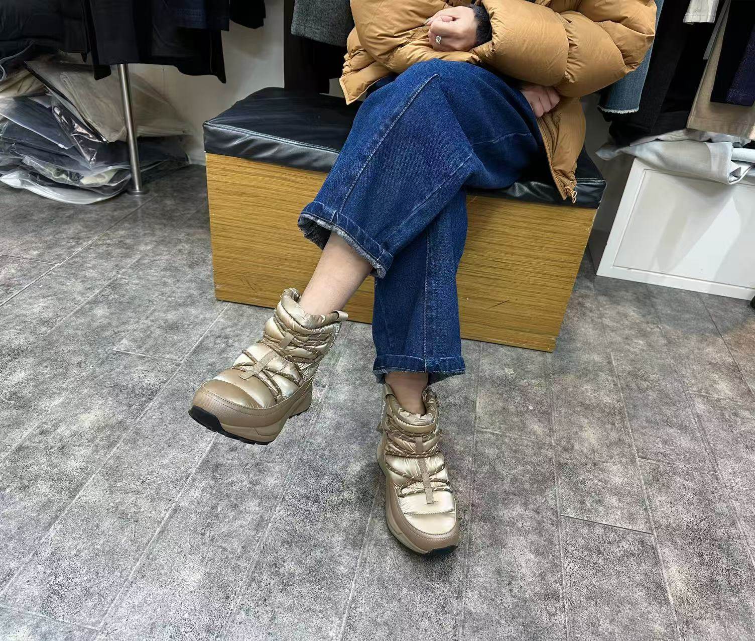 小陈记外贸原单出口雪地靴女加绒加厚短筒鞋防滑保暖靴子,女鞋,时装靴,淘宝优惠券,粉丝福利购,淘宝优惠卷