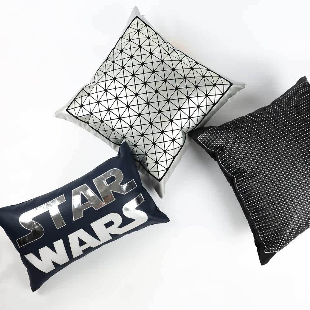 STARWARS星战抱枕星球大战靠垫儿童男孩房样板房间软装家居靠枕套