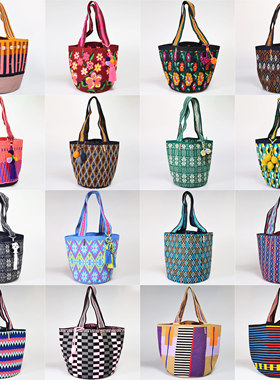 SUSUWAYUU 瓦尤托特TOTE包手工编织单肩包大容量休闲挎包时尚潮流