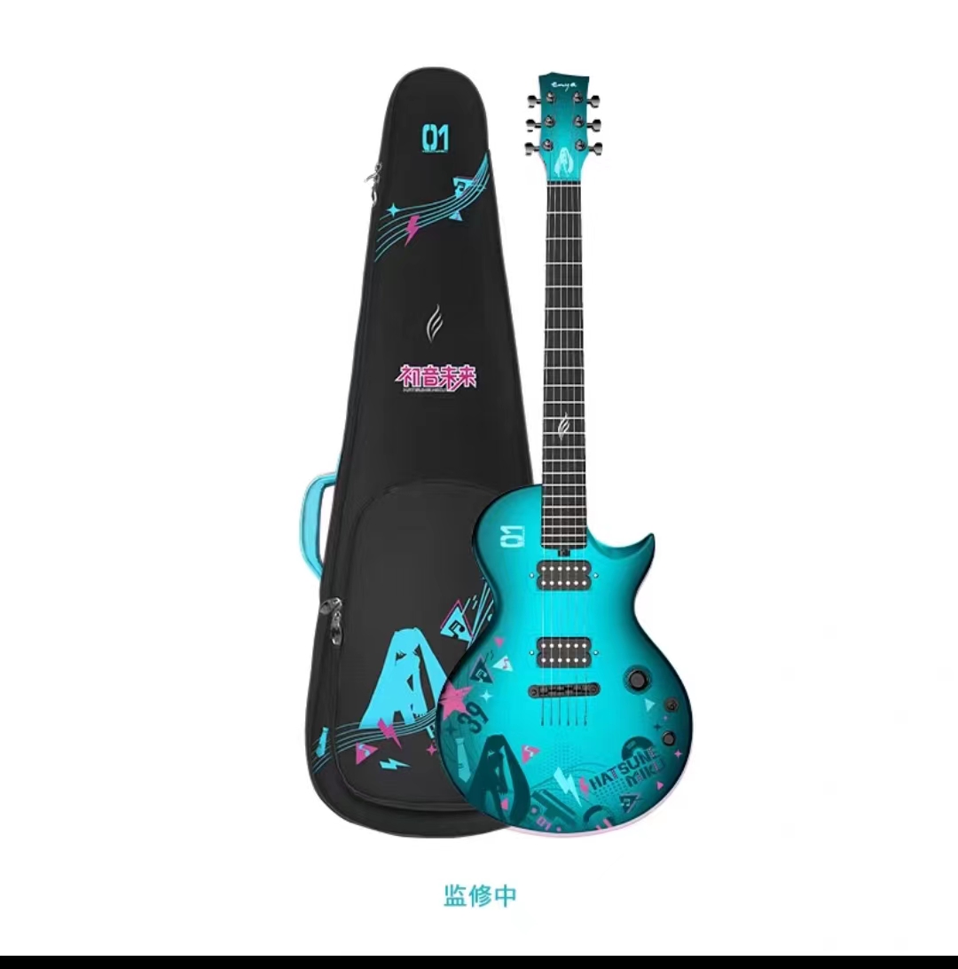 恩雅enya电吉他初音未来一体智能碳纤维电吉他初学进阶男女新款
