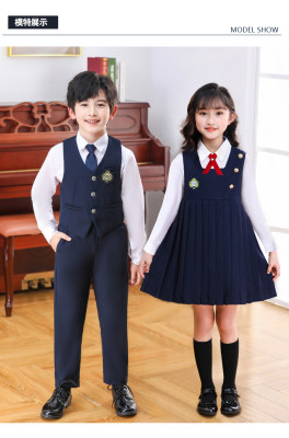 儿童大合唱演出服中小学生演讲少儿朗诵比赛表演服男女合唱服西服