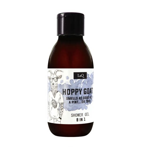 直邮 LaQ 男士八合一沐浴露 - “啤酒之夜”醉山羊香型 - 100ml