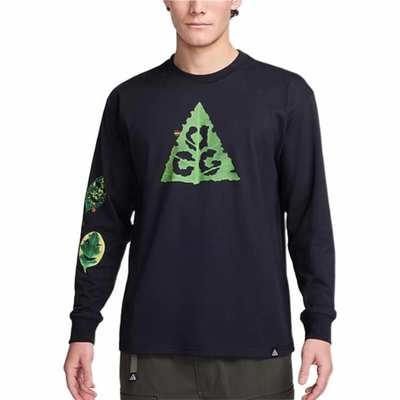 NIKE耐克男子ACG长袖T恤圆领梭织休闲套头衫HJ0803-010