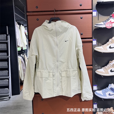 正品Nike/耐克女子夏季新款运动休闲连帽夹克外套FN3670-020-019