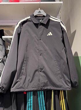 Adidas阿迪达斯外套男子26春马年新年款加绒运动休闲夹克 KR2499