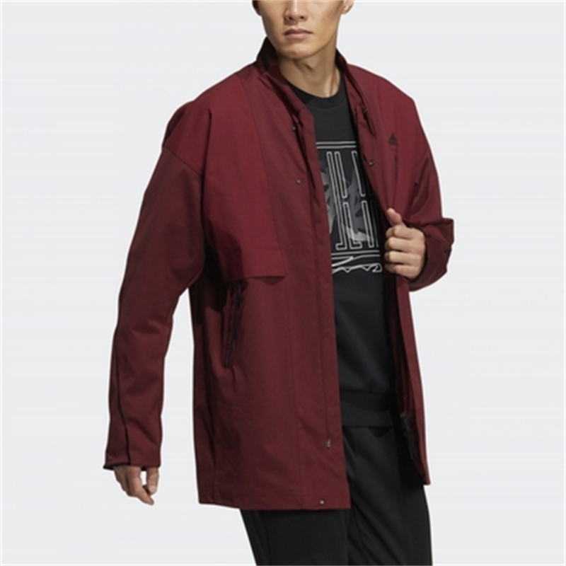 Adidas/阿迪达斯春季武极系列男运动休闲加绒防风夹克外套HE5122
