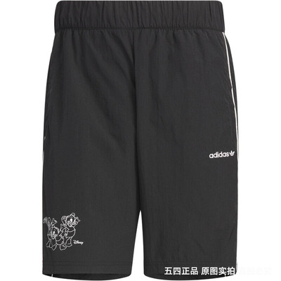 阿迪达斯adidas秋季男子时尚迪士尼联名款运动休闲梭织短裤JP1415