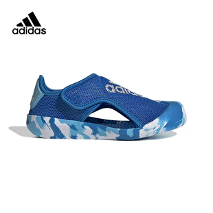 耐磨训练运动鞋 Adidas 阿迪达斯童鞋 夏季 GV7806 魔术贴儿童凉鞋